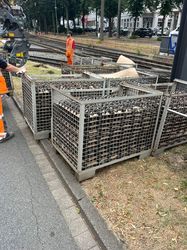 Arbeiten im Bielefelder StadtBahn-Tunnel