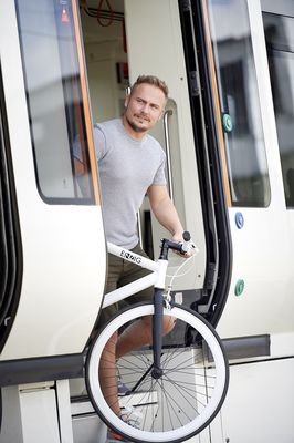 Ausstieg mit dem Fahrrad aus dem Vamos Ausstieg mit dem Fahrrad aus dem Vamos