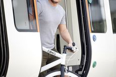 Ausstieg mit dem Fahrrad aus dem Vamos Ausstieg mit dem Fahrrad aus dem Vamos