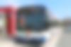 Ein Hybrid Bus an der Haltestelle