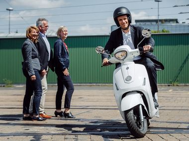 E-Roller-Sharing für Bielefeld