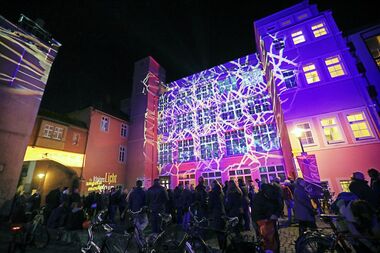 Stimmungsvolle Nachtansichten in Bielefeld Stimmungsvolle Nachtansichten in Bielefeld