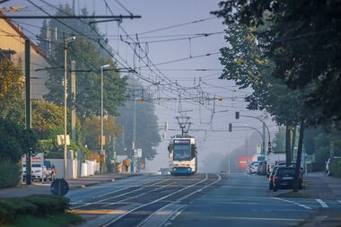 Linie 3 Umbau der Jöllenbecker Straße