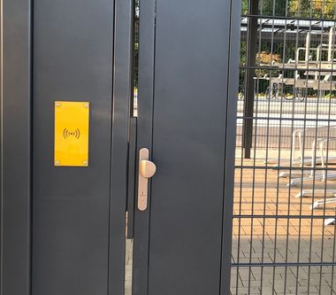 Radpark in Sennestadt, Fahrradparkhaus am Bahnhof