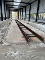 Die Gleise f&uuml;r die Vamos-Bahn wurden verlegt.