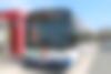 Ein Hybrid Bus an der Haltestelle