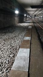 Arbeiten im Bielefelder StadtBahn-Tunnel