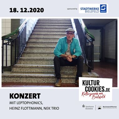 Kulturcookies: Konzert am 18. Dezember 2020 Kulturcookies: Konzert am 18. Dezember 2020