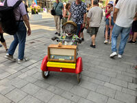 Straßenkunst auf dem Stadtteilfest in Brackwede