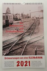 Titelbild des Kleinbahn-Kalenders 2021