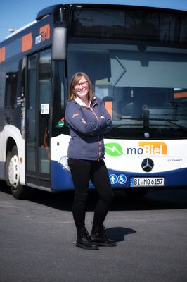 Christine Möller kann als Fahrerin Familie und Beruf gut unter einen Hut bringen. Christine Möller kann als Fahrerin Familie und Beruf gut unter einen Hut bringen.