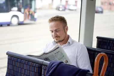 Mit Ihrem JobTicket entspannt in den Tag starten Mit Ihrem JobTicket entspannt in den Tag starten