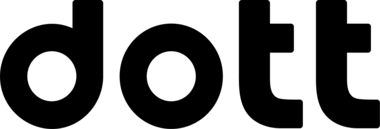 Dott-Logo in Schwarz Dott-Logo in Schwarz