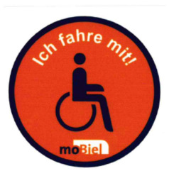 moBiel-Plakette für E-Scooter Zur Mitnahme geeignete E-Scooter werden im Jahnplatz Nr. 5 mit einer eigenen moBiel-Plakette versehen.